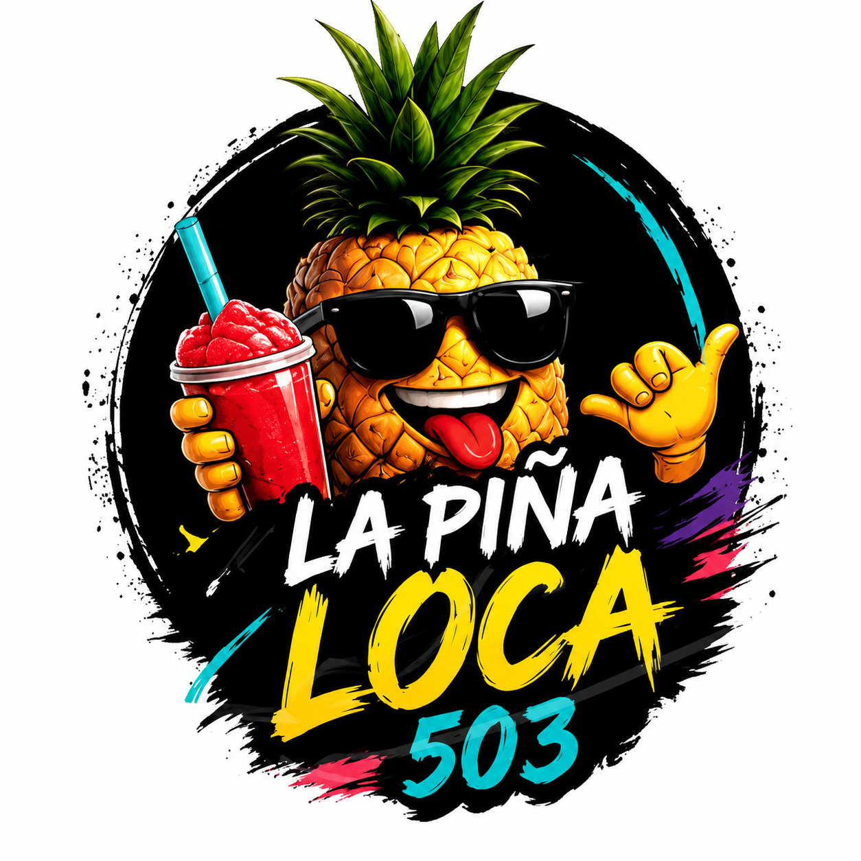 La Piña Loca Logo